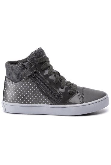 Geox Сникърси J Gisli G. C J944NC 0AJ54 C0710 S Dk Grey/Silver - Mera.bg