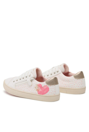Geox Сникърси J Gisli Girl J024NB0AW54C1364 D White/Dk Pink - Mera.bg