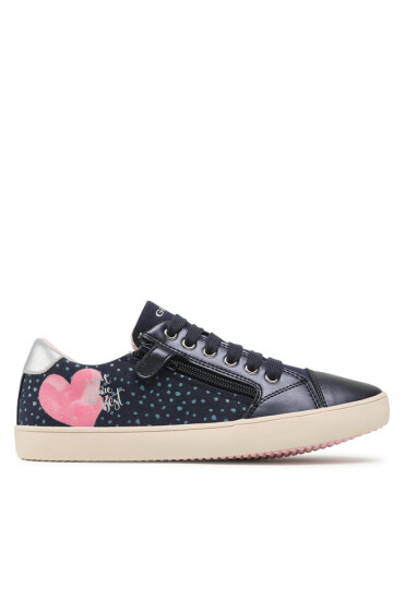 Geox Сникърси J Gisli Girl J024NB0AWNFC0694 D Navy/Pink - Mera.bg