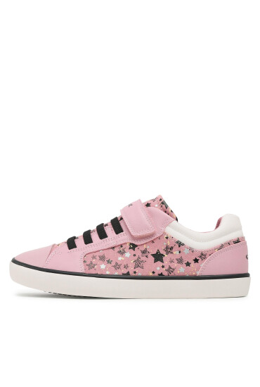 Geox Сникърси J Gisli Girl J354NA0AW54C8106 D Rose/Black - Mera.bg
