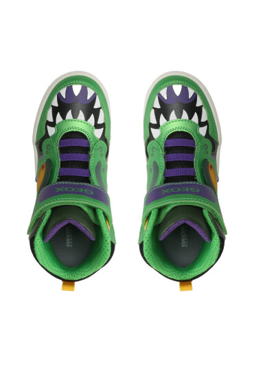 Geox Сникърси J Grayjay Boy J369YA 05011 C3313 D Green/Purple - Mera.bg