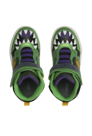 Geox Сникърси J Grayjay Boy J369YA 05011 C3313 S Green/Purple - Mera.bg