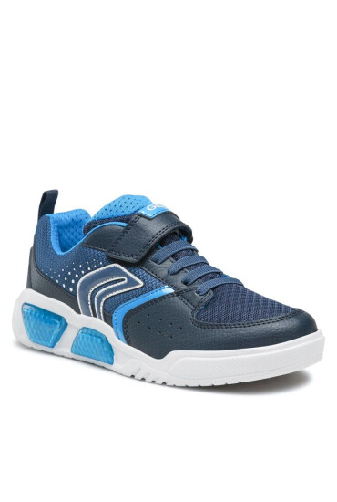 Geox Сникърси J Illuminus Boy J35GVA011FEC0693 DD Navy/Lt Blue - Mera.bg