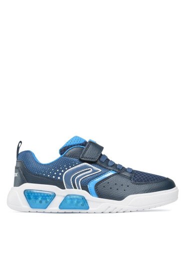 Geox Сникърси J Illuminus Boy J35GVA011FEC0693 DD Navy/Lt Blue - Mera.bg