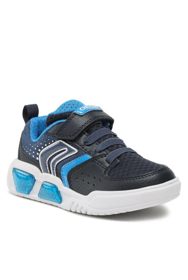 Geox Сникърси J Illuminus Boy J35GVA011FEC0693 S Navy/Lt Blue - Mera.bg