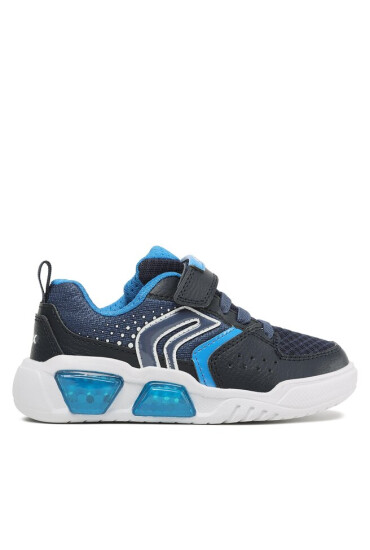 Geox Сникърси J Illuminus Boy J35GVA011FEC0693 S Navy/Lt Blue - Mera.bg