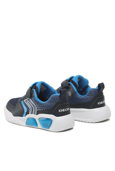 Geox Сникърси J Illuminus Boy J35GVA011FEC0693 S Navy/Lt Blue - Mera.bg
