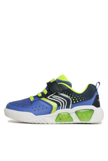 Geox Сникърси J Illuminus Boy J35GVA011FEC4344 D Royal/Lime - Mera.bg