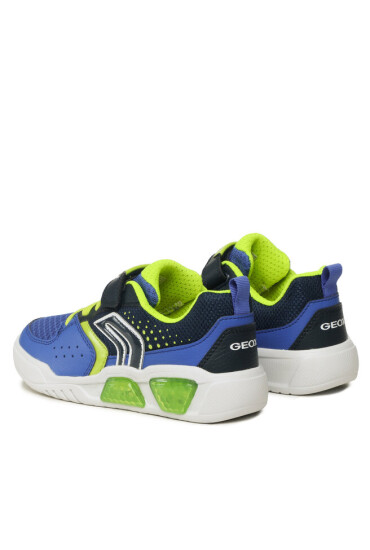 Geox Сникърси J Illuminus Boy J35GVA011FEC4344 D Royal/Lime - Mera.bg
