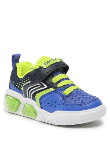 Geox Сникърси J Illuminus Boy J35GVA011FEC4344 M Royal/Lime - Mera.bg