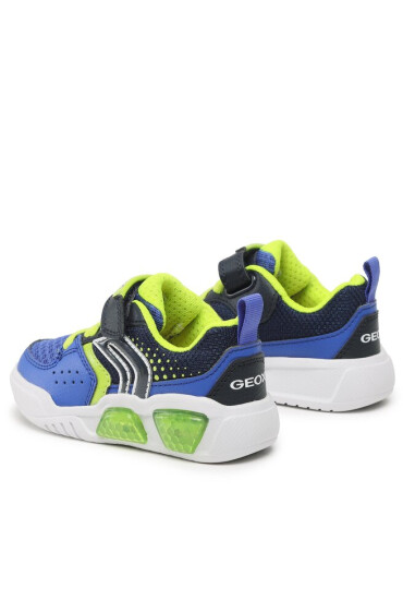 Geox Сникърси J Illuminus Boy J35GVA011FEC4344 M Royal/Lime - Mera.bg