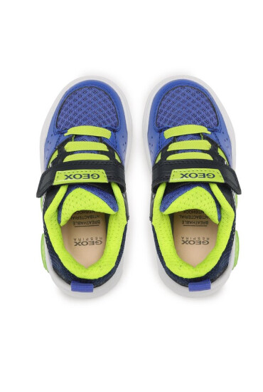 Geox Сникърси J Illuminus Boy J35GVA011FEC4344 M Royal/Lime - Mera.bg