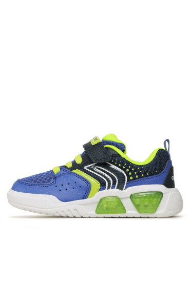 Geox Сникърси J Illuminus Boy J35GVA011FEC4344 S Royal/Lime - Mera.bg