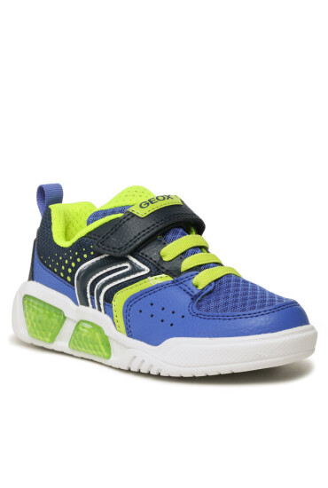 Geox Сникърси J Illuminus Boy J35GVA011FEC4344 S Royal/Lime - Mera.bg