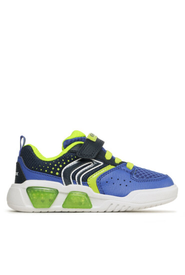 Geox Сникърси J Illuminus Boy J35GVA011FEC4344 S Royal/Lime - Mera.bg