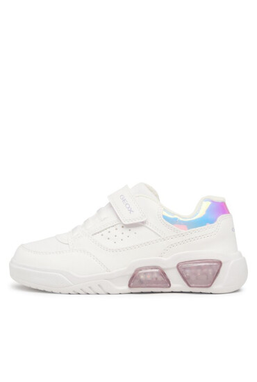 Geox Сникърси J Illuminus Girl J35HPA0BUASC0761 D White/Lilac - Mera.bg