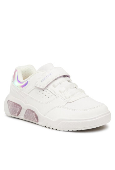 Geox Сникърси J Illuminus Girl J35HPA0BUASC0761 D White/Lilac - Mera.bg