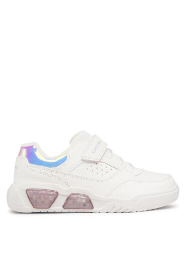 Geox Сникърси J Illuminus Girl J35HPA0BUASC0761 D White/Lilac - Mera.bg