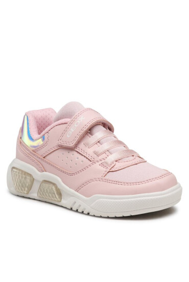 Geox Сникърси J Illuminus Girl J35HPA0BUASC8W1Z S Lt Rose/White - Mera.bg