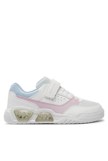 Geox Сникърси J Illuminus Girl J45HPA 0BUAS C0406 DD Бял - Mera.bg