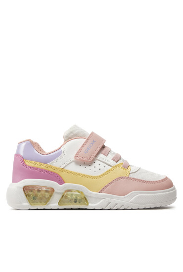 Geox Сникърси J Illuminus Girl J45HPA 0BUAS C0653 D White/Multicolor - Mera.bg
