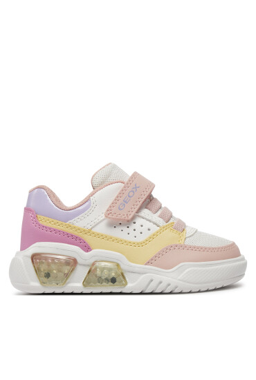Geox Сникърси J Illuminus Girl J45HPA 0BUAS C0653 M White/Multicolor - Mera.bg