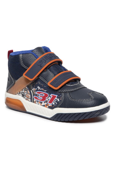 Geox Сникърси J Inek B. A J949CA 05411 C0820 D Navy/Orange - Mera.bg
