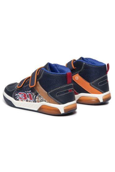 Geox Сникърси J Inek B. A J949CA 05411 C0820 D Navy/Orange - Mera.bg