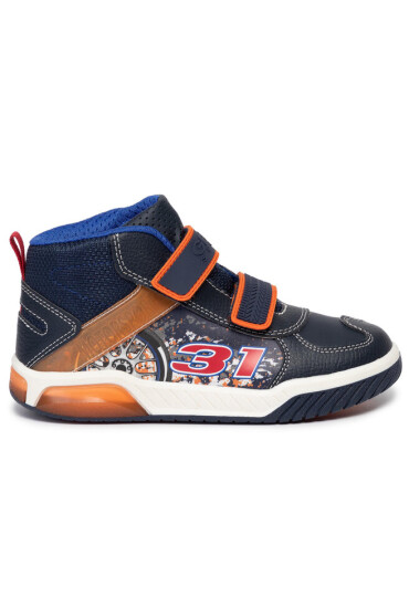 Geox Сникърси J Inek B. A J949CA 05411 C0820 S Navy/Orange - Mera.bg