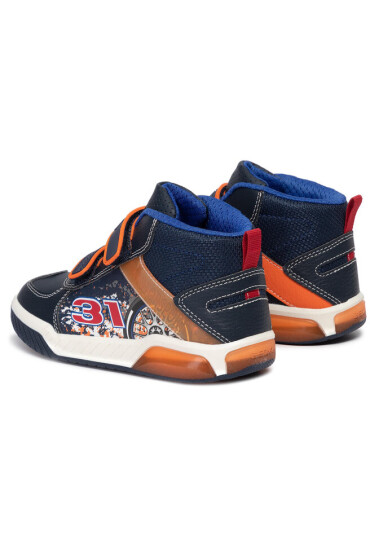 Geox Сникърси J Inek B. A J949CA 05411 C0820 S Navy/Orange - Mera.bg
