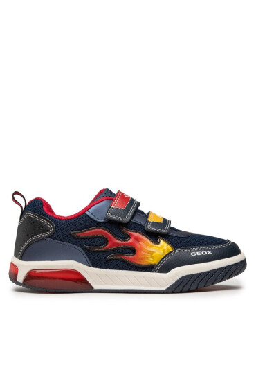 Geox Сникърси J Inek B. B J359CB 014BU C0735 D Navy/Red - Mera.bg