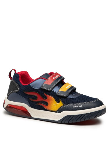 Geox Сникърси J Inek B. B J359CB 014BU C0735 DD Navy/Red - Mera.bg