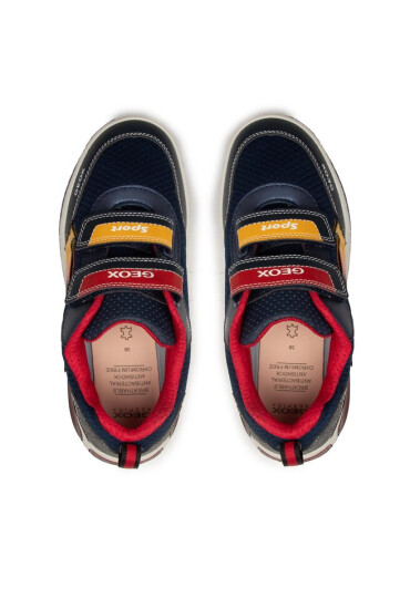 Geox Сникърси J Inek B. B J359CB 014BU C0735 DD Navy/Red - Mera.bg