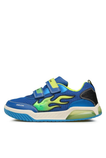 Geox Сникърси J Inek B. B J359CB 014BU C4344 DD Royal/Lime - Mera.bg