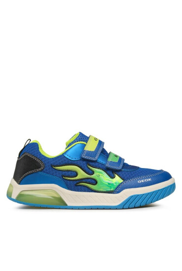 Geox Сникърси J Inek B. B J359CB 014BU C4344 DD Royal/Lime - Mera.bg