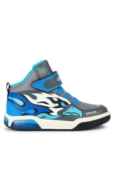 Geox Сникърси J Inek Boy J369CB 0BU11 C0415 DD Сив - Mera.bg