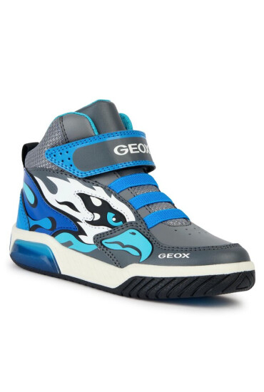 Geox Сникърси J Inek Boy J369CB 0BU11 C0415 M Grey/Lt Blue - Mera.bg