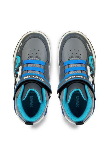 Geox Сникърси J Inek Boy J369CB 0BU11 C0415 M Grey/Lt Blue - Mera.bg