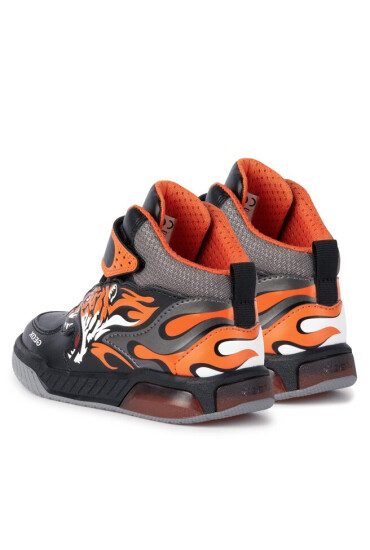 Geox Сникърси J Inek Boy J369CC 0BUCE C0038 S Black/Orange - Mera.bg