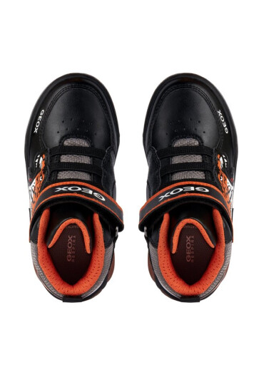Geox Сникърси J Inek Boy J369CC 0BUCE C0038 S Black/Orange - Mera.bg