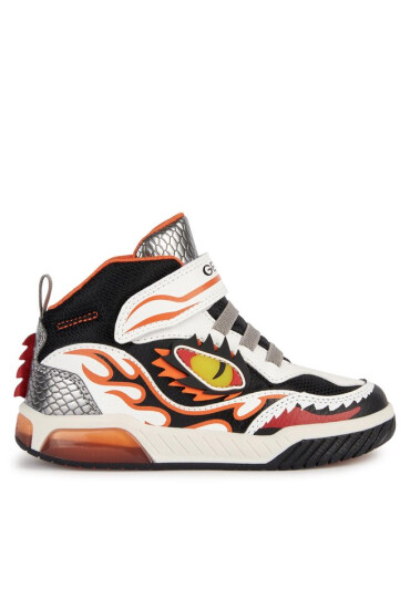 Geox Сникърси J Inek Boy J369CD 0FEFU C0422 S White/Orange - Mera.bg