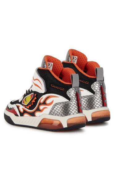 Geox Сникърси J Inek Boy J369CD 0FEFU C0422 S White/Orange - Mera.bg