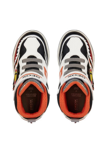 Geox Сникърси J Inek Boy J369CD 0FEFU C0422 S White/Orange - Mera.bg