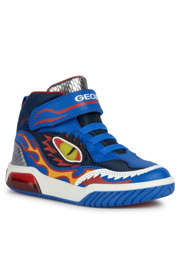 Geox Сникърси J Inek Boy J369CD 0FEFU C0833 S Royal/Red - Mera.bg