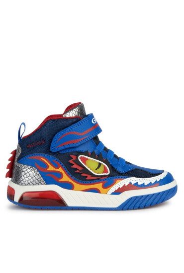 Geox Сникърси J Inek Boy J369CD 0FEFU C0833 S Royal/Red - Mera.bg