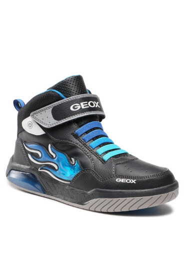 Geox Сникърси J Inek Boy J369CE 0BU11 C0035 DD Black/Lt Blue - Mera.bg