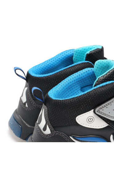 Geox Сникърси J Inek Boy J369CE 0BU11 C0035 DD Black/Lt Blue - Mera.bg