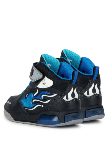 Geox Сникърси J Inek Boy J369CE 0BU11 C0035 S Black/Lt Blue - Mera.bg