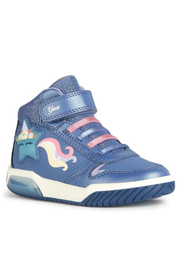 Geox Сникърси J Inek Girl J36ASC 0CENF C4117 S Avio/Fuchsia - Mera.bg