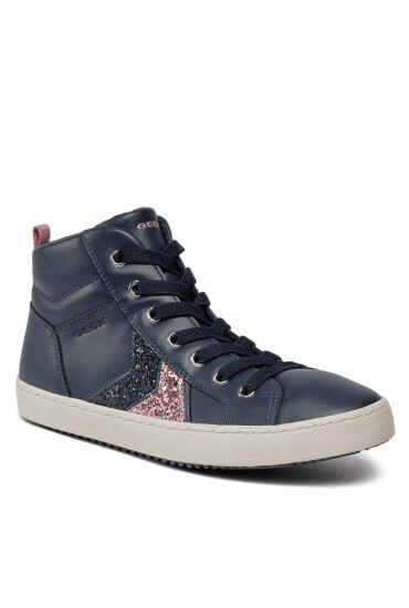 Geox Сникърси J Kalispera Girl J364GB 0BCEW C0965 D Navy/Dk Pink - Mera.bg